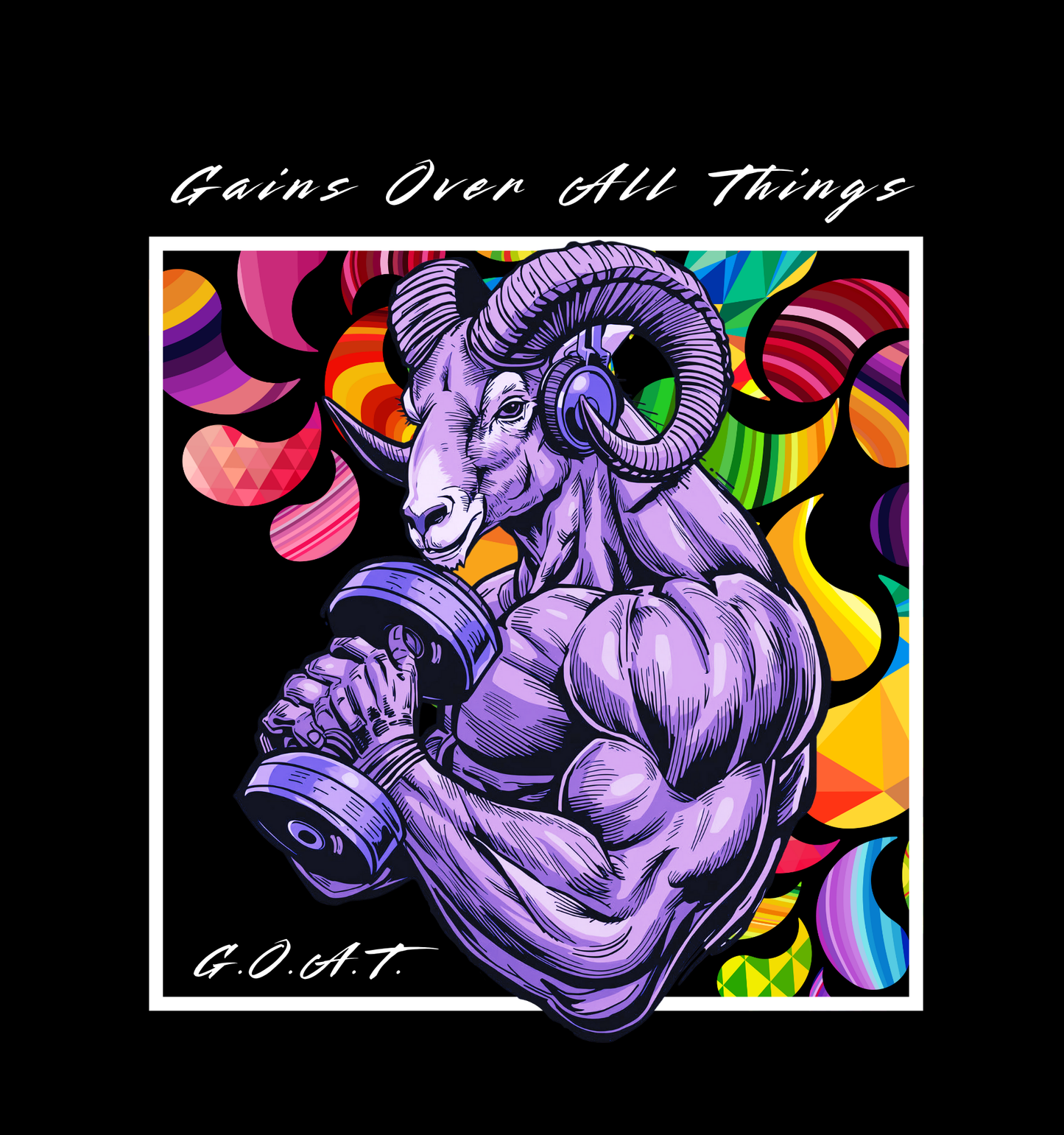 G.O.A.T. Gains Over All Things Pump Cover