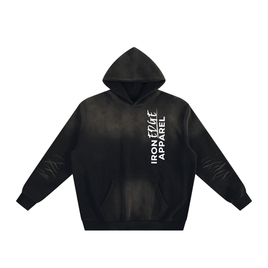 Iron Edge Basic Sunfade Fleeced Hoodie
