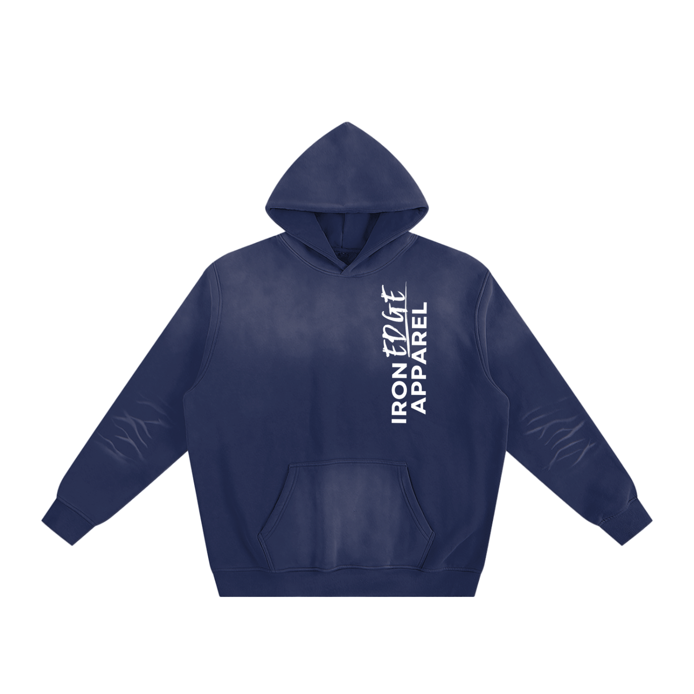 Iron Edge Basic Sunfade Fleeced Hoodie