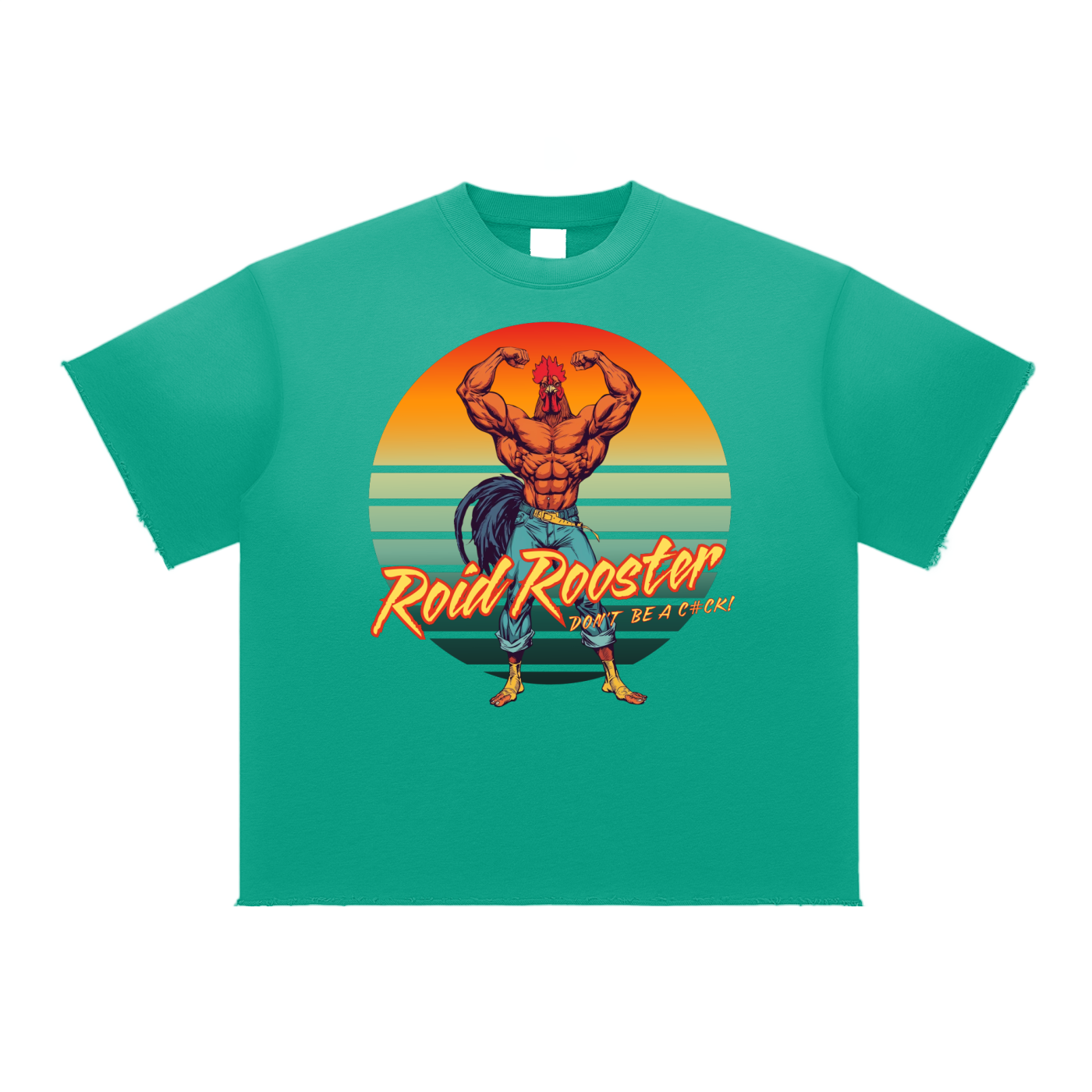 Roid Rooster Don't be a C#ock Pump Cover
