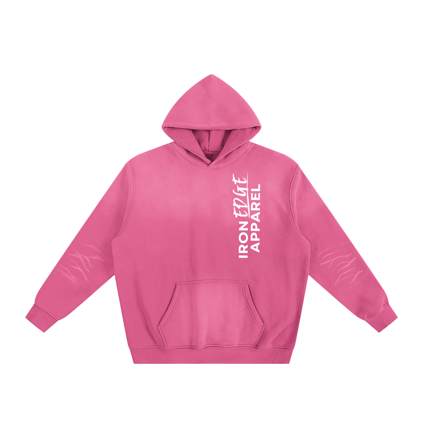 Iron Edge Basic Sunfade Fleeced Hoodie